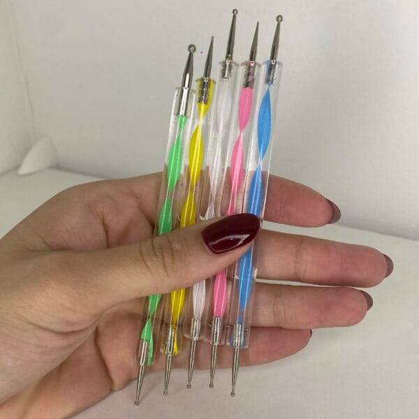 Kit de pinceles para uñas