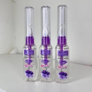 Máscara de pestañas transparente nutritiva