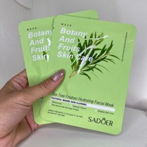 Mascarilla facial de Arbol de té